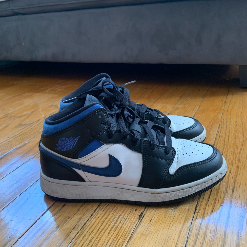 Air Jordan 1 Mid Racer Blue